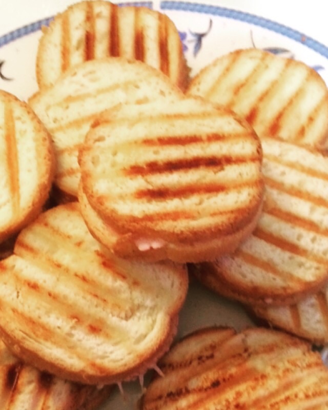 Mini croque-monsieur TUC pour l'apéro